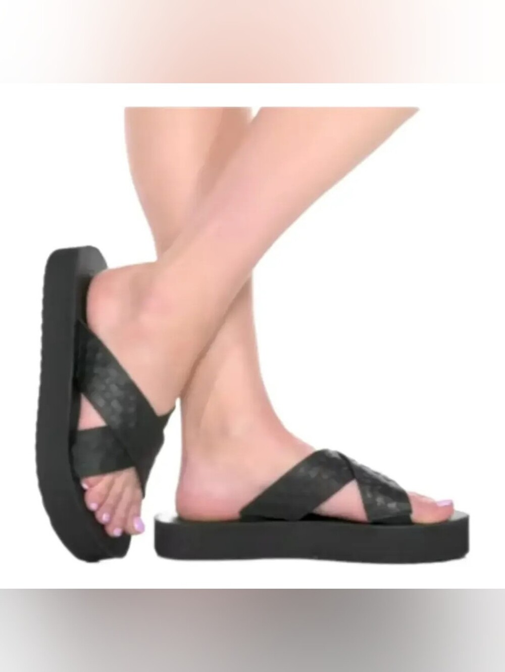 Vans x Karina Rozunko Cross Strap Mega Platform Sandals